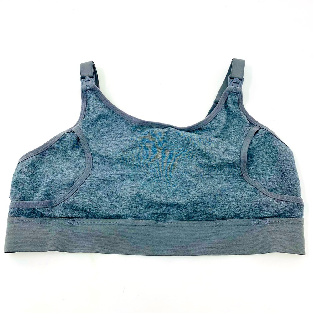 Gray Women's Maternity Nursing Bra Size Medium